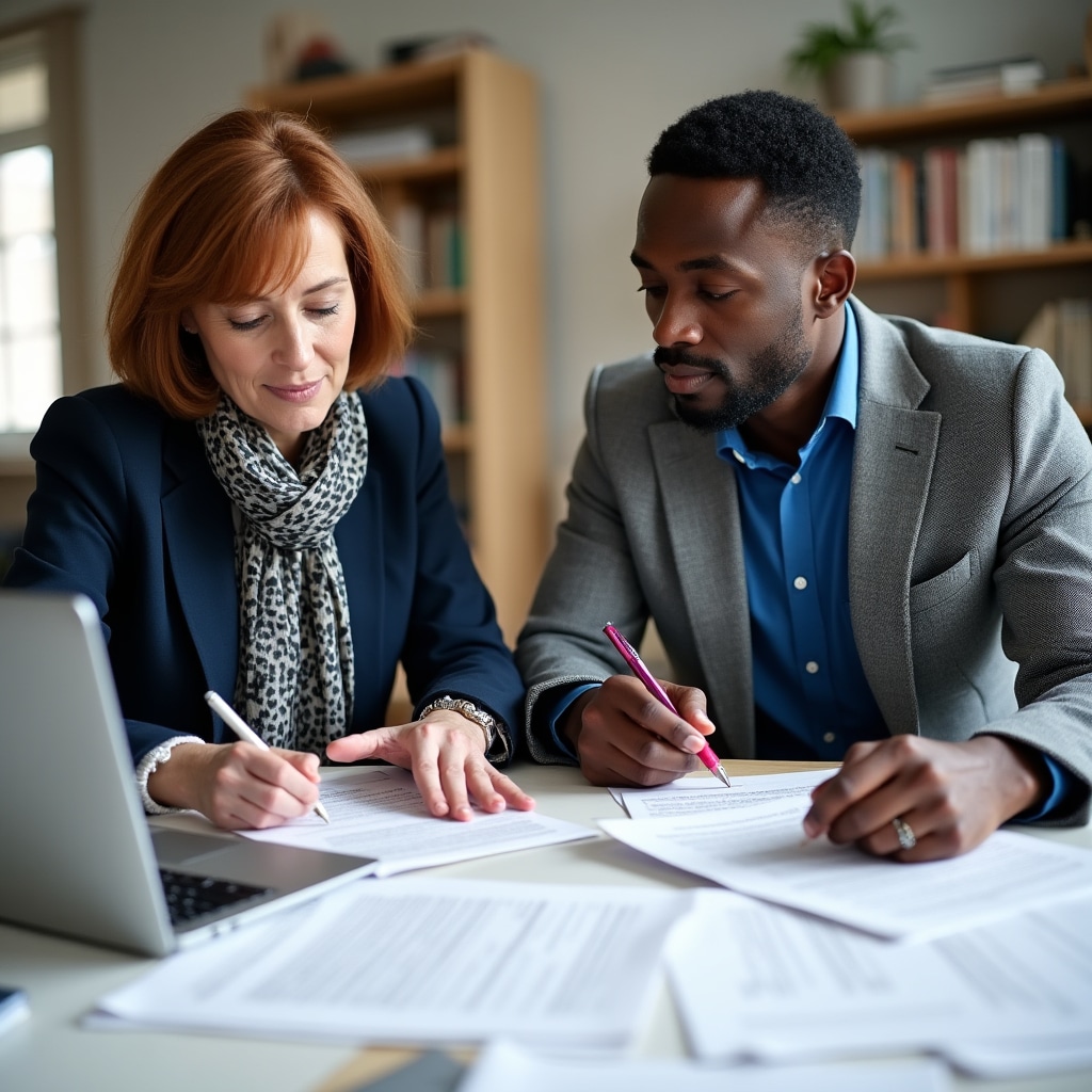 Grant application development and review process